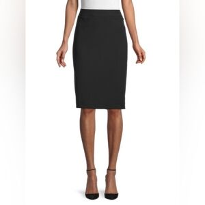 DKNY Classic Black Pencil Skirt